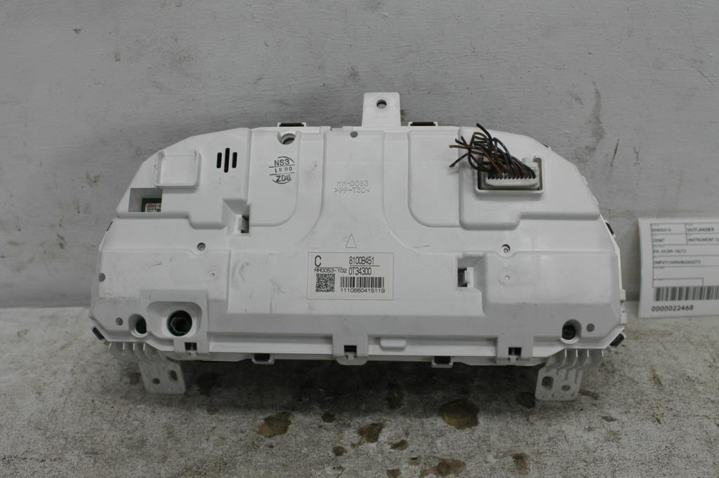 View Auto part Instrument Cluster Mitsubishi Outlander 2010