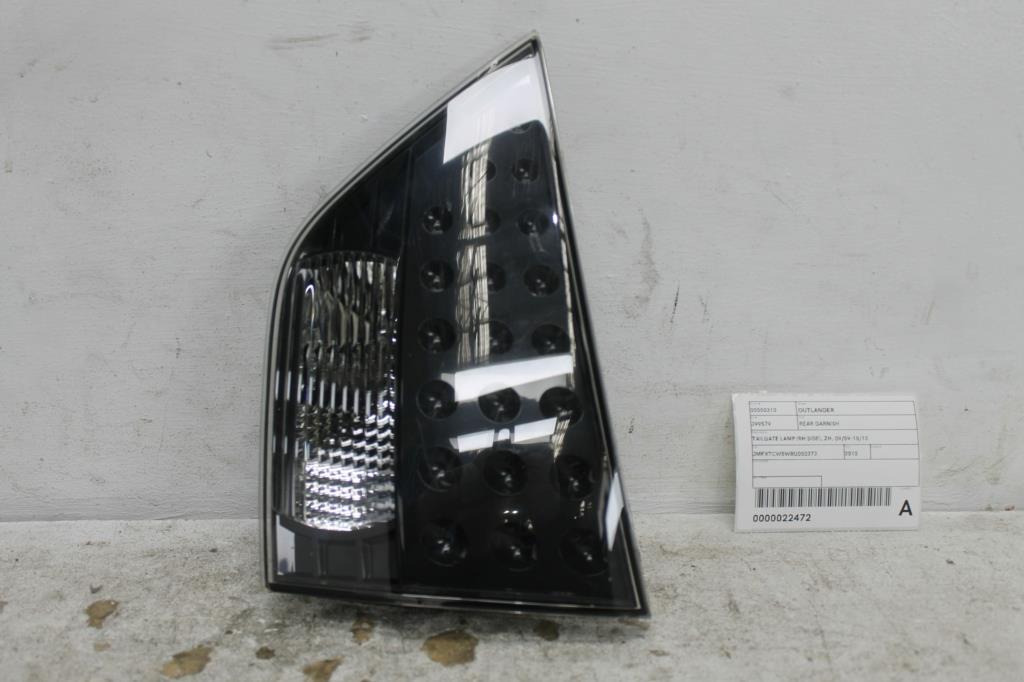 View Auto part Rear Garnish Mitsubishi Outlander 2010
