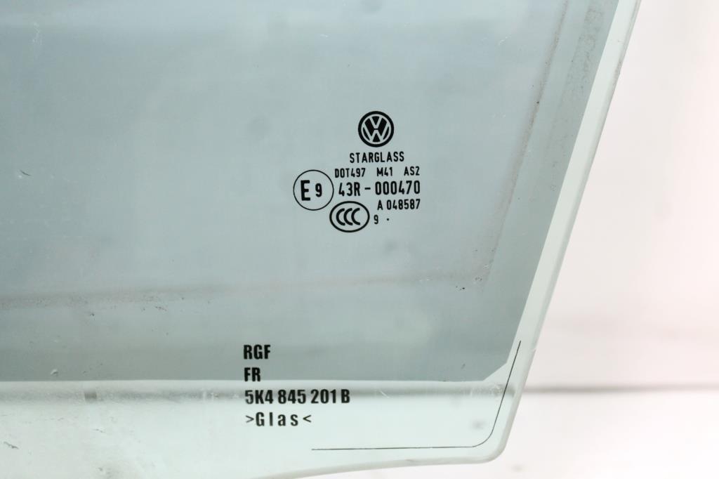 View Auto part Left Front Door Window Volkswagen Golf 2010