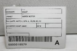 View Auto part Wiper Motor Volkswagen Golf 2010