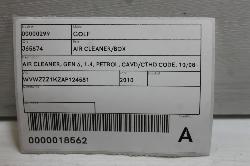 View Auto part Air Cleaner/Box Volkswagen Golf 2010