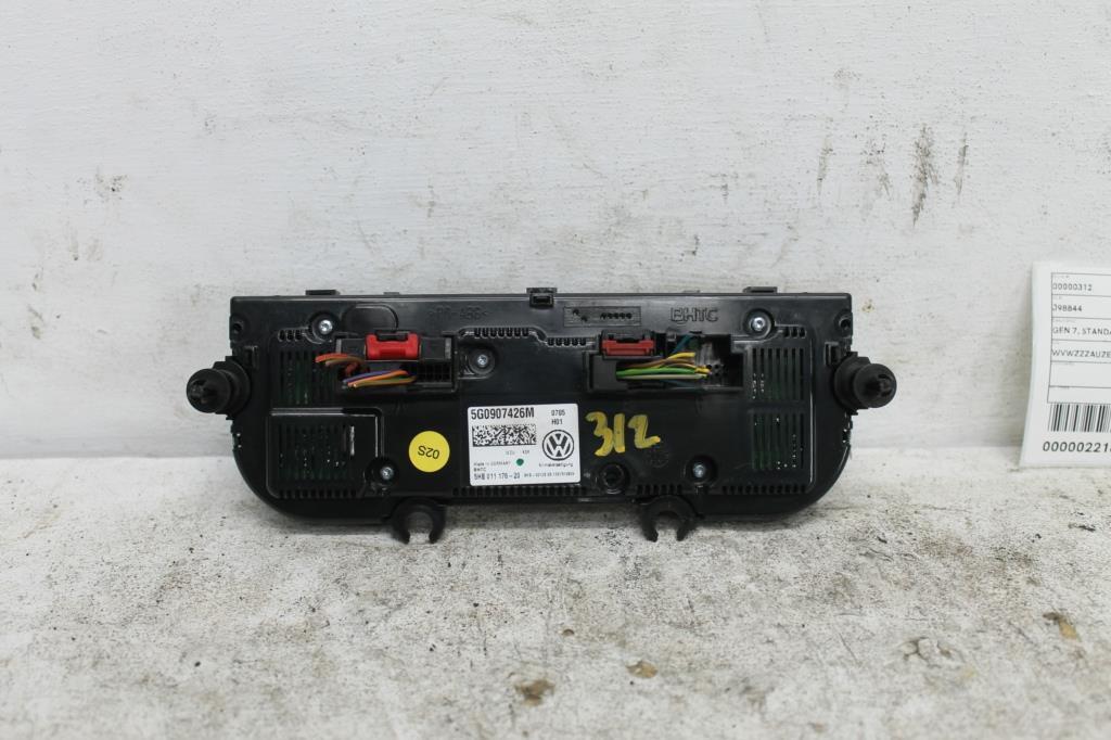 View Auto part Heater/Ac Controls Volkswagen Golf 2013