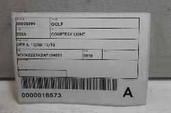 View Auto part Courtesy Light Volkswagen Golf 2010