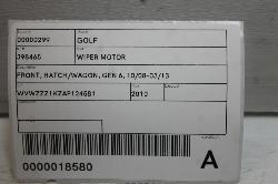 View Auto part Wiper Motor Volkswagen Golf 2010