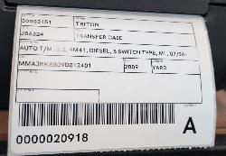 View Auto part Transfer Case Mitsubishi Triton 2009