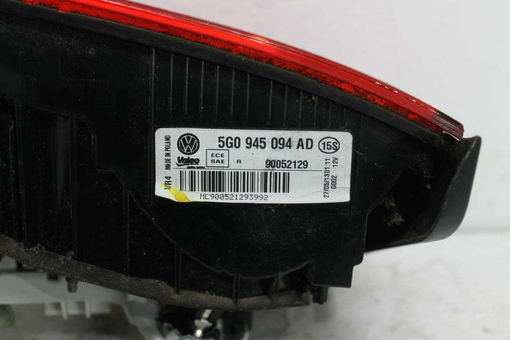 View Auto part Rear Garnish Volkswagen Golf 2013
