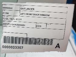 View Auto part Left Front Door Window Mitsubishi Outlander 2018