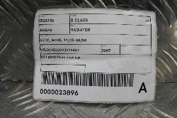 View Auto part Radiator Mercedes B Class 2007
