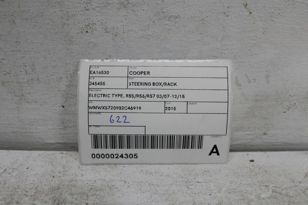 View Auto part Steering Box/Rack Mini Cooper 2015