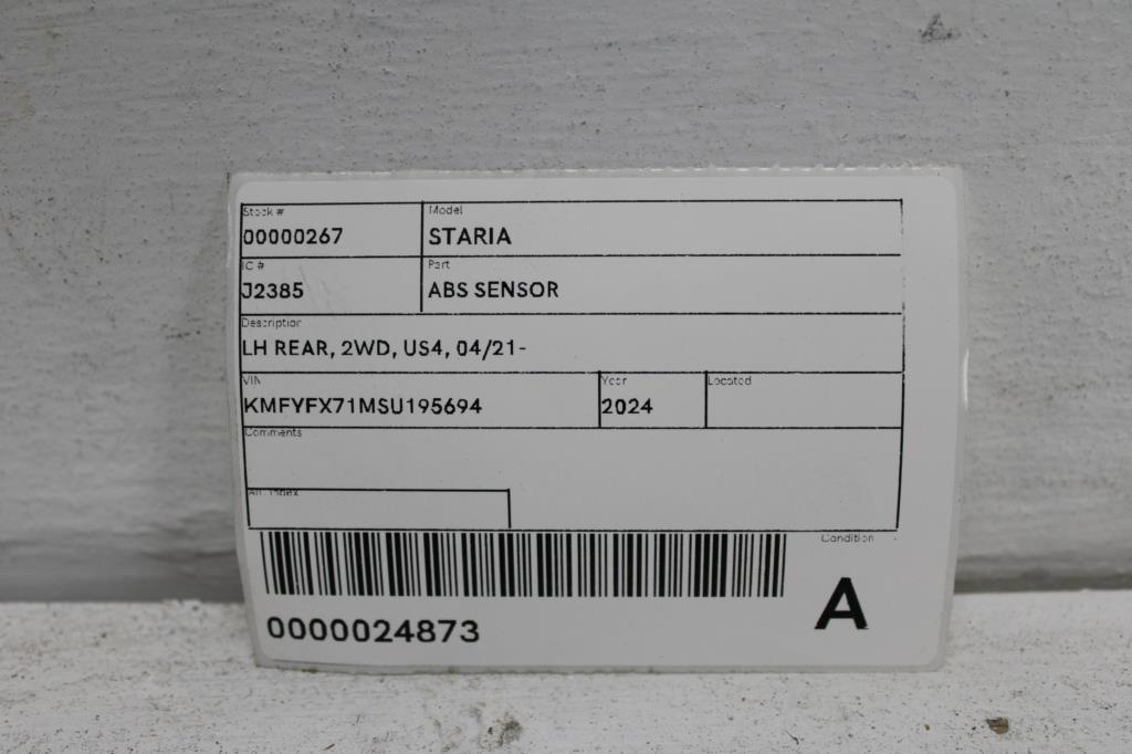 View Auto part Abs Sensor Hyundai Staria 2024