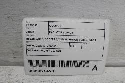 View Auto part Radiator Support Mini Cooper 2012