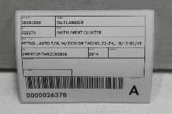 View Auto part Instrument Cluster Mitsubishi Outlander 2014