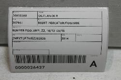 View Auto part Right Indicator/Fog/Side Mitsubishi Outlander 2014