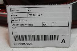 View Auto part Left Taillight Peugeot 208 2017