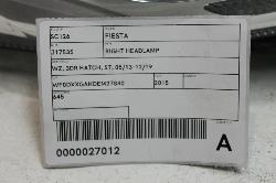 View Auto part Right Headlamp Ford Fiesta 2015