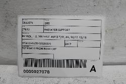 View Auto part Radiator Support Peugeot 208 2017