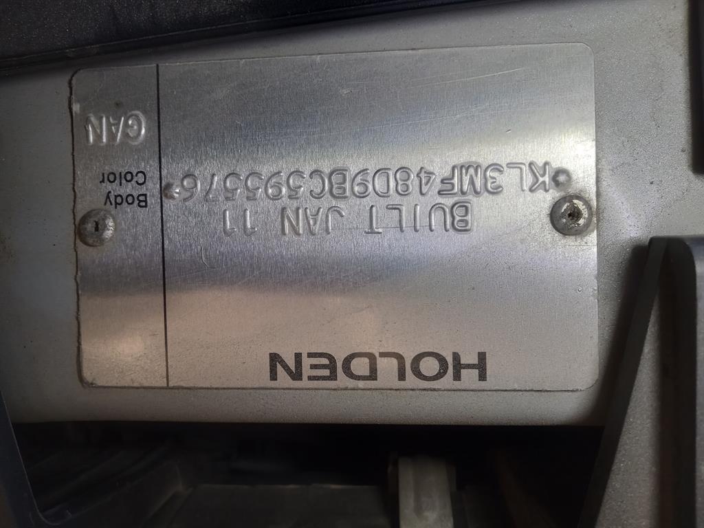 2011 Holden Barina Seatbelt/Stalk View Auto part Seatbelt/Stalk Holden Barina 2011