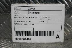 View Auto part Left Headlamp Volvo S60/v60 2014