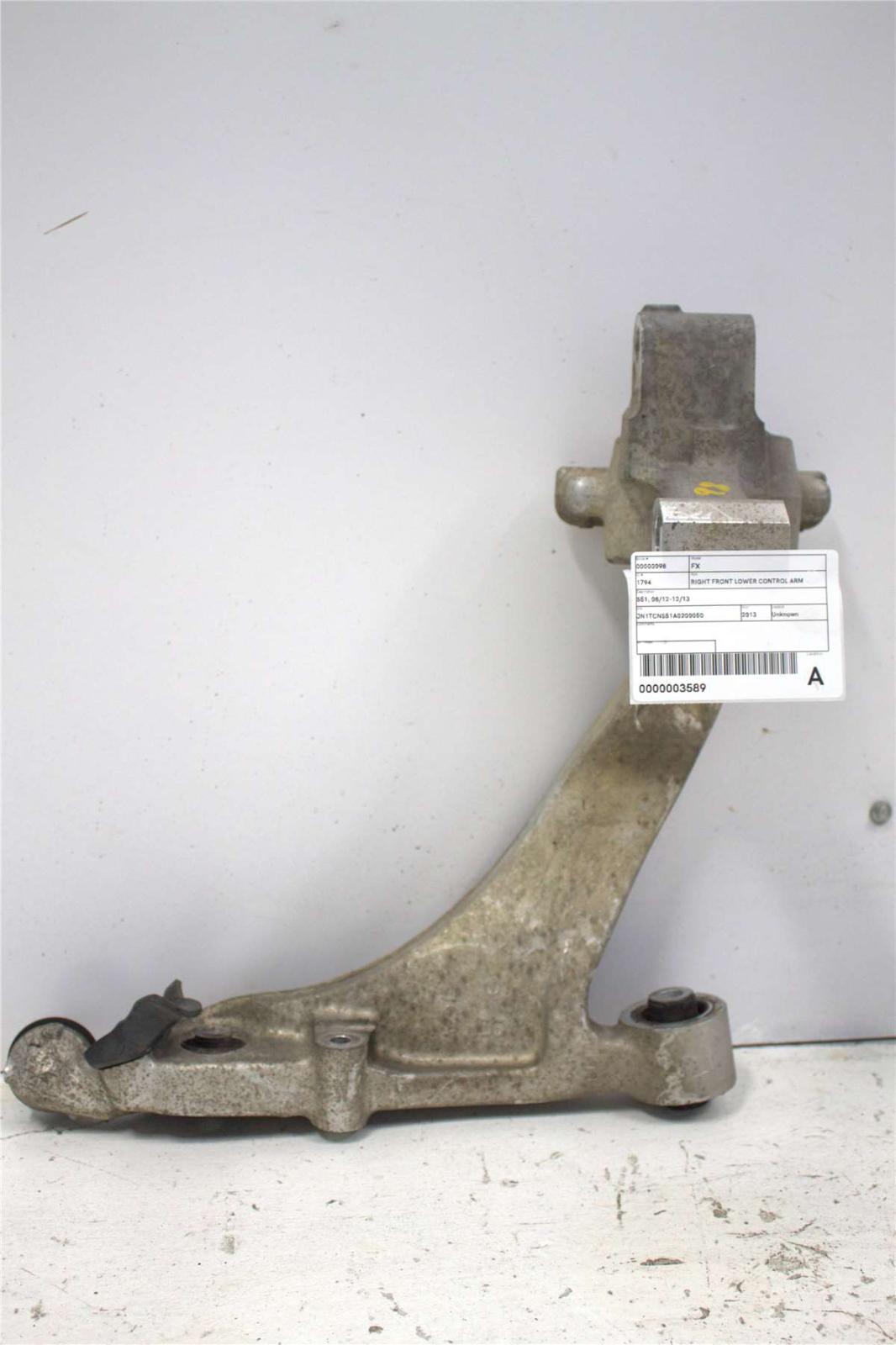 2013 Infiniti Fx Right Front Lower Control Arm View Auto part Right Front Lower Control Arm Infiniti Fx 2013