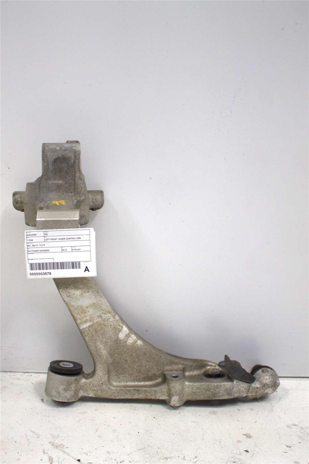 View Auto part Left Front Lower Control Arm Infiniti Fx 2013
