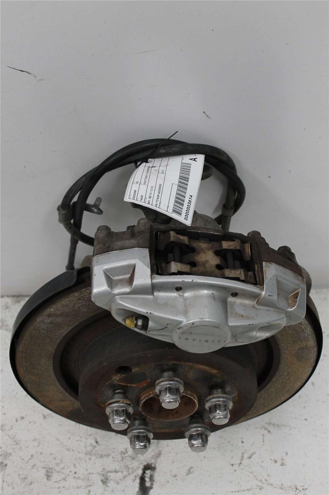 2013 Infiniti Fx Right Rear Hub Assembly View Auto part Right Rear Hub Assembly Infiniti Fx 2013