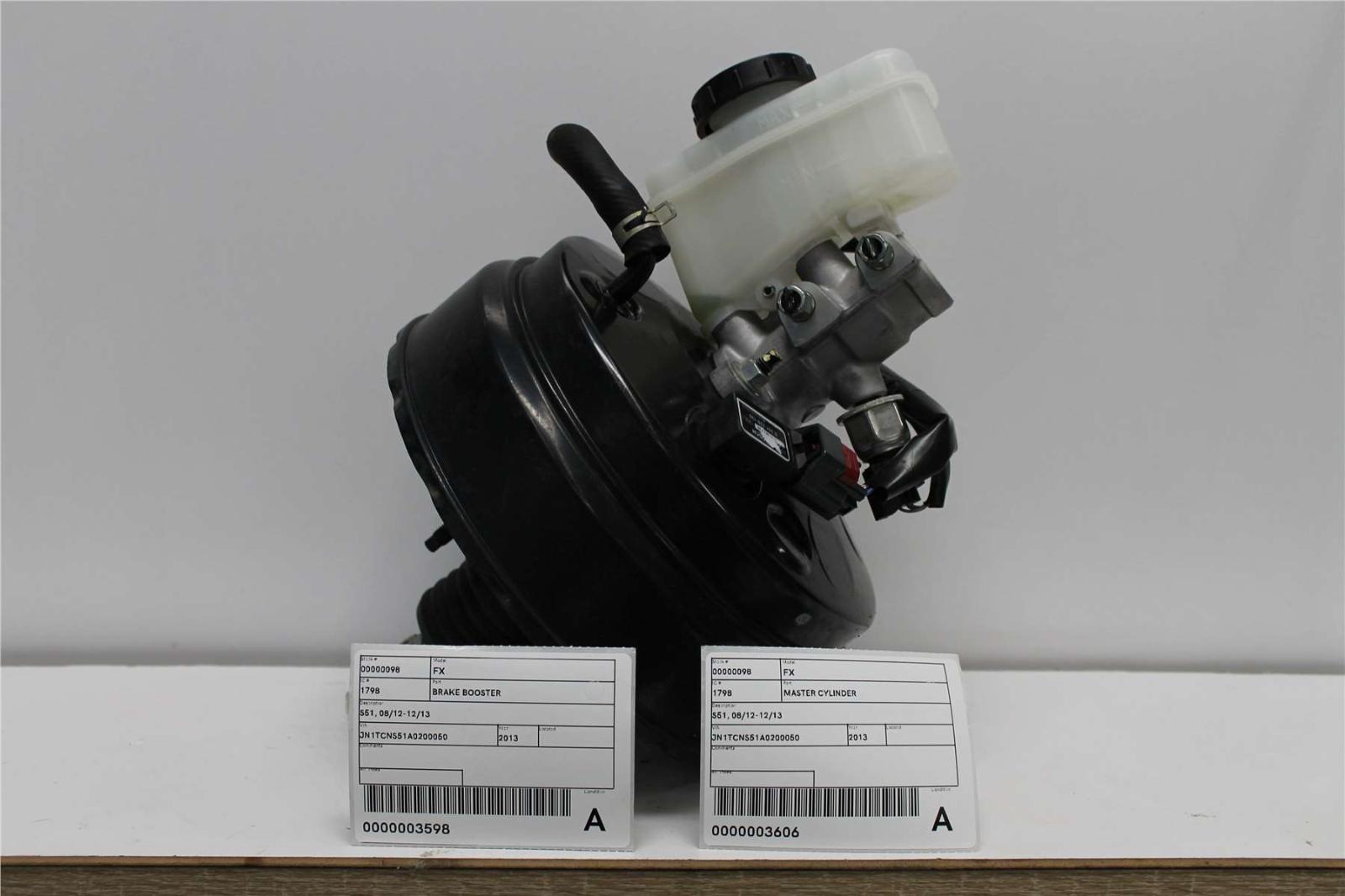 2013 Infiniti Fx Master Cylinder View Auto part Master Cylinder Infiniti Fx 2013
