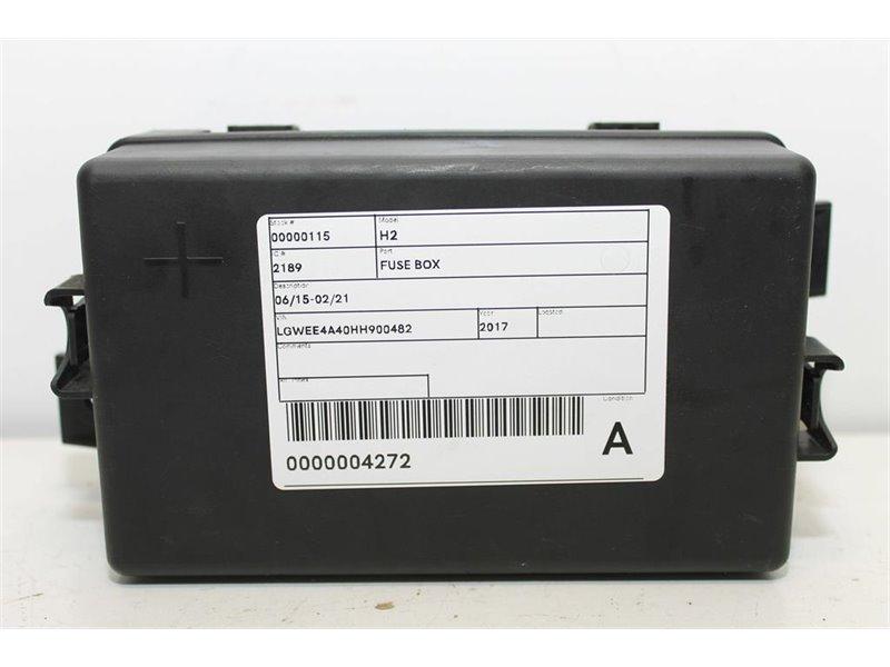 View Auto part Fuse Box Haval H2 2017