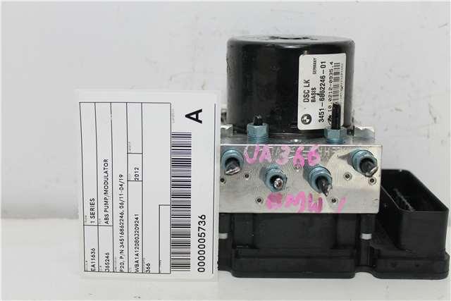 2012 Bmw 1 Series Abs Pump/Modulator View Auto part Abs Pump/Modulator Bmw 1 Series 2012
